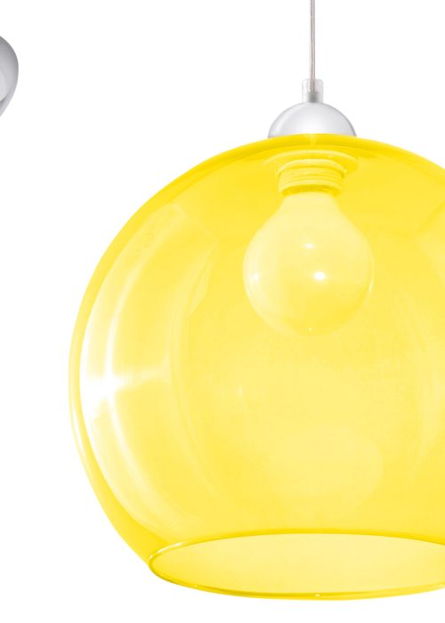 Hanglamp BALL Geel