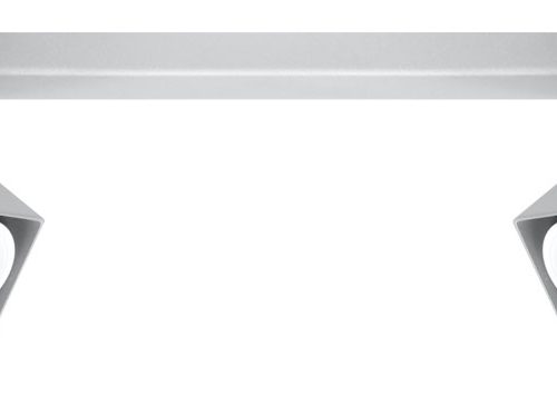 Plafondlamp MERIDA 6L grijs