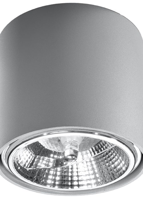 Plafondlamp TIUBE grijs