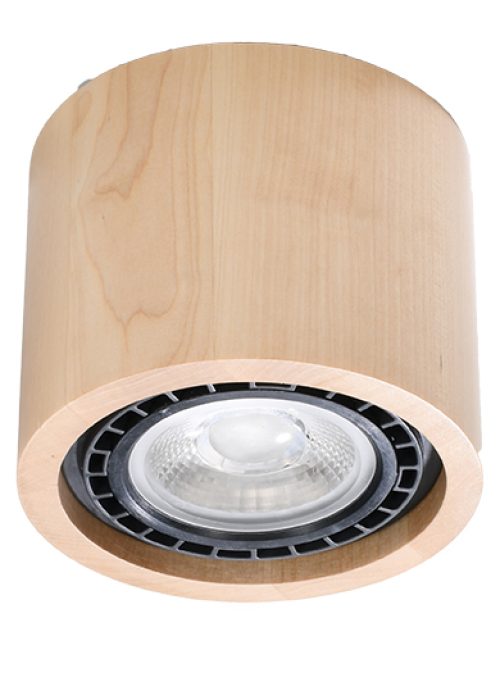 Plafondlamp BASIC 1 Hout