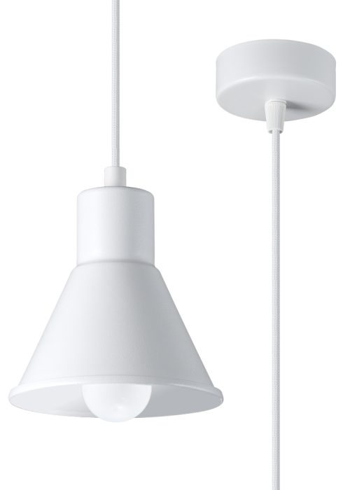 Hanglamp TALEJA 1 Wit [E27]