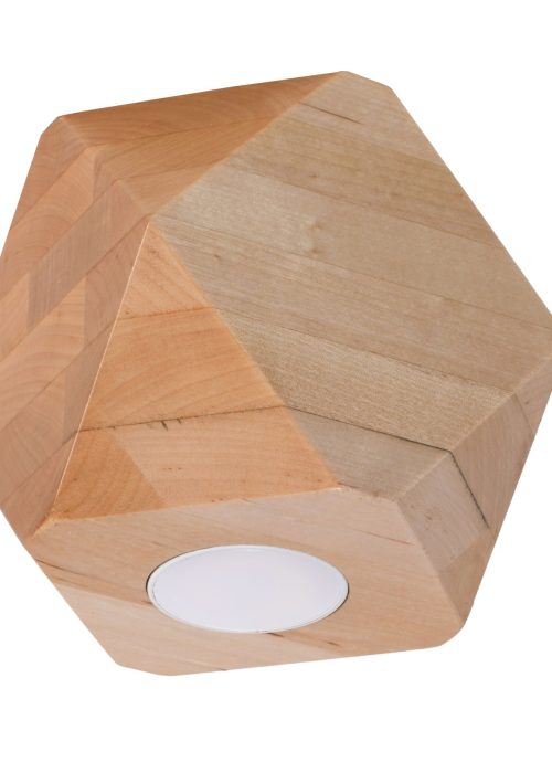 Plafondlamp HoutY 1 Hout