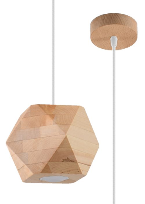 Hanglamp HoutY Hout