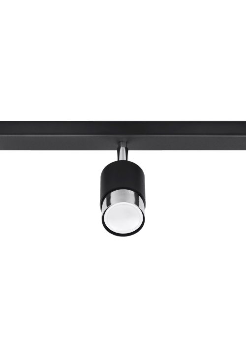 Plafondlamp NERO 3 Zwart/chroom