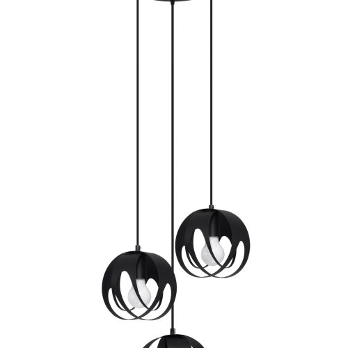 Hanglamp TULOS 3P Zwart