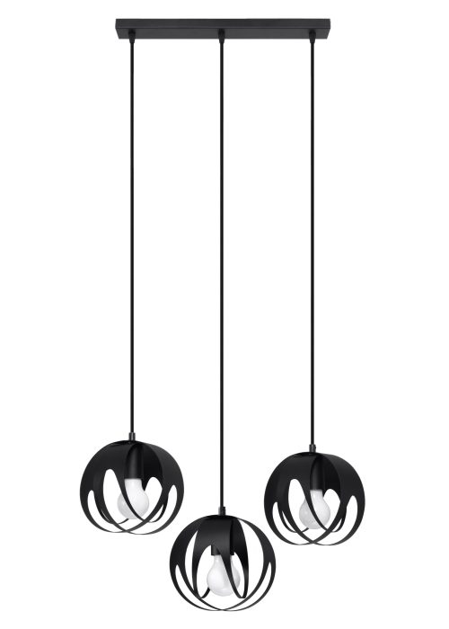 Hanglamp TULOS 3L Zwart