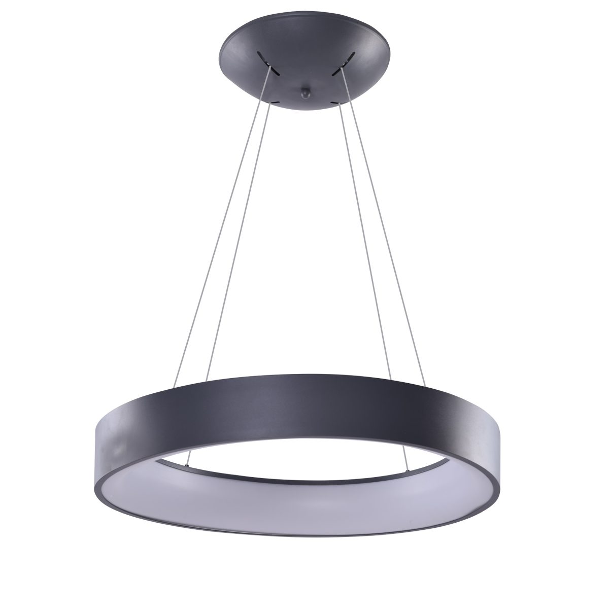 Smart hanglamp Solvent R met afstandsbediening 3000-6000K Donker Grijs