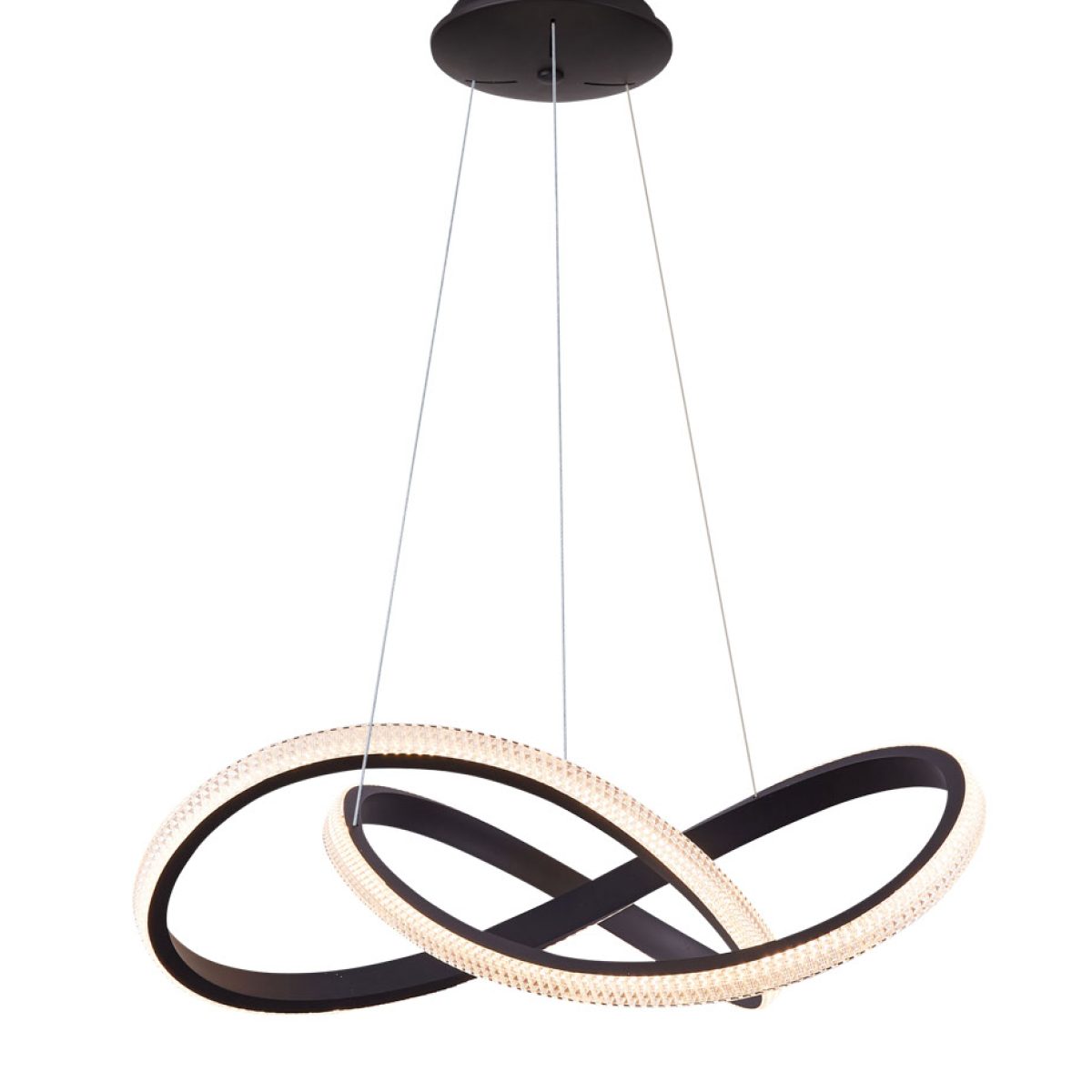 Smart hanglamp Infinity met afstandsbediening 3000-4000K Zwart