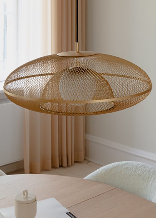 Hanglamp Faraday Umage Goud Messing Medium Ø45