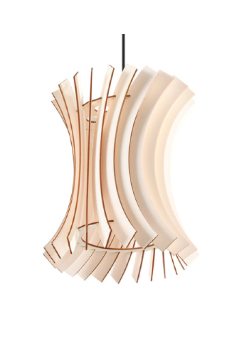 Hanglamp ORIANA Hout