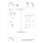 Hanglamp SIRKEL 45 zwart - Afbeelding 5