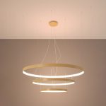 Kroonluchter RIO 3 55/78/110 goud LED 3000K - Afbeelding 3