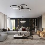 Kroonluchter RIO 3 55/78/110 zwart LED 4000K - Afbeelding 7