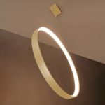 Hanglamp RIO 55 goud LED 3000K - Afbeelding 4