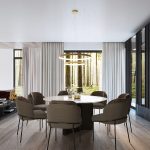 Plafondlamp RIO 55 goud LED 3000K - Afbeelding 9