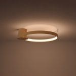 Plafondlamp RIO 55 goud LED 3000K - Afbeelding 3