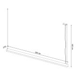 Hanglamp PINNE 200 zwart - Afbeelding 5