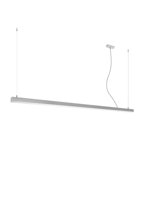 Hanglamp PINNE 200 Grijs Geïntegreerd LED 4000K 6500lumen