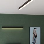 Wandlamp PINNE 200 Zwart Geïntegreerd LED 3000K 6500lumen - Afbeelding 7