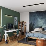 Wandlamp PINNE 200 Zwart Geïntegreerd LED 3000K 6500lumen - Afbeelding 9