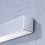 Wandlamp PINNE 200 Grijs Geïntegreerd LED 3000K 6500lumen - Afbeelding 4
