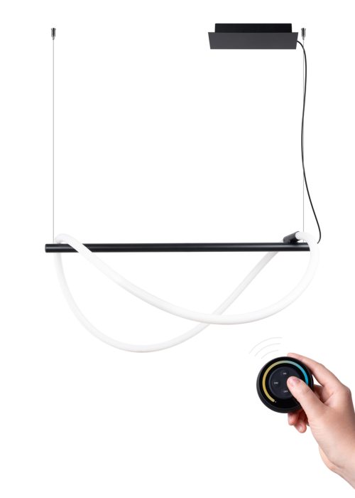 Hanglamp GALAKSE 84 zwart LED 2700-6500K