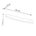 Wandlamp JORUN wit LED 4000K - Afbeelding 5