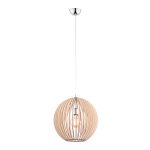 Hanglamp PORTORYKO Hout/Chroom