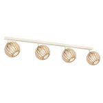 Plafondlamp PARULA 4 Hout