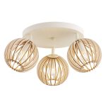 Plafondlamp PARULA 3 Hout