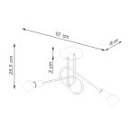 Kroonluchter LOOP 2 wit - Afbeelding 9