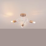 Kroonluchter EMBER 3 wit - Afbeelding 3