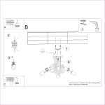 Kroonluchter EMBER 5 wit - Afbeelding 11