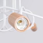 Kroonluchter EMBER 5 wit - Afbeelding 5