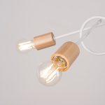 Kroonluchter EMBER 5 wit - Afbeelding 9