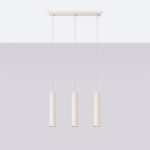 Hanglamp LAGOS 3L beige - Afbeelding 2