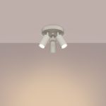 Plafondlamp RING 3P beige - Afbeelding 3