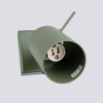 Wandlamp RING olijfgroen - Afbeelding 6