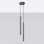 Hanglamp PASTELO 2 olijfgroen - Afbeelding 2