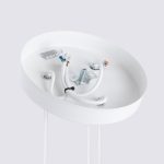 Hanglamp KARBON 3P wit - Afbeelding 4