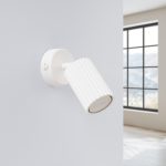 Wandlamp KARBON wit met schakelaar - Afbeelding 2