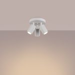 Plafondlamp KARBON 3P wit - Afbeelding 3