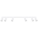 Plafondlamp KARBON 6L wit