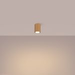 Plafondlamp KARBON 10cm goud - Afbeelding 3