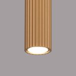 Plafondlamp KARBON 10cm goud - Afbeelding 7