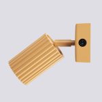 Wandlamp KARBON goud met schakelaar - Afbeelding 4