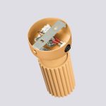 Wandlamp KARBON goud met schakelaar - Afbeelding 5