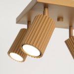 Plafondlamp KARBON 4 goud - Afbeelding 4