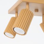 Plafondlamp KARBON 4 goud - Afbeelding 5