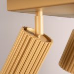 Plafondlamp KARBON 4 goud - Afbeelding 6